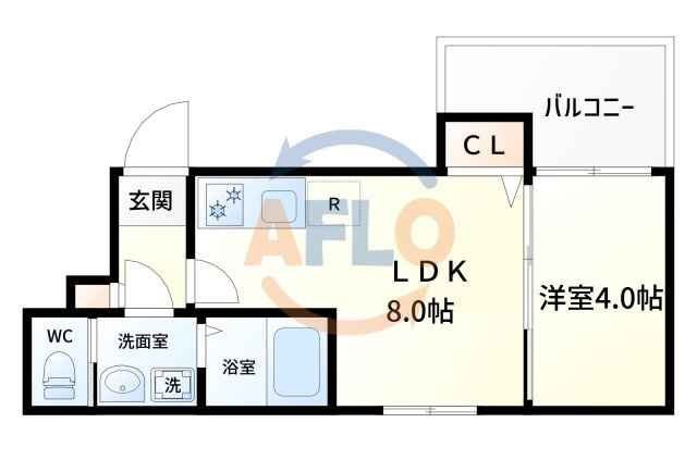 アッシュメゾン海老江の間取り|H-maison海老江　間取り