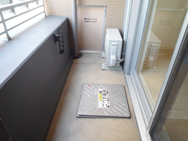 サンフル押上Ⅰのバルコニー