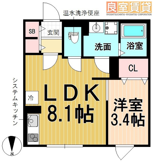 【間取り】 | GVIVRE東別院