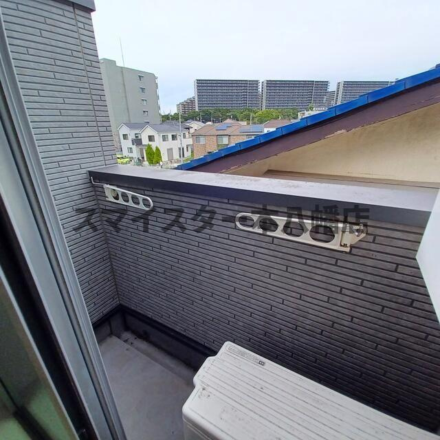 ｒｅｏ’ｓ稲毛０２のバルコニー