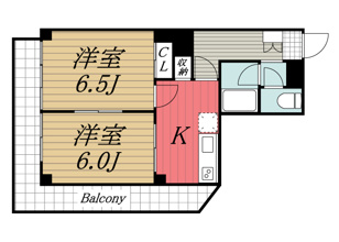 【間取り】 | シャトール末広