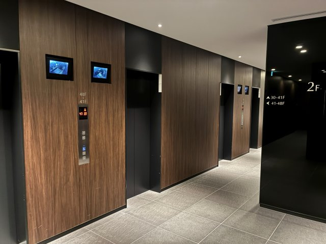 シティタワー大阪本町のその他共用部分|エレベーターホール
