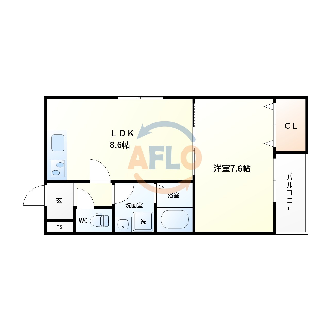 アート大正の間取り|アート大正　間取り