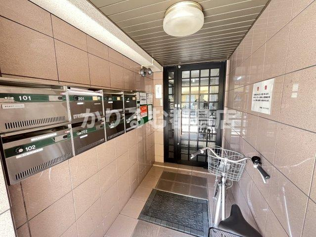 都島リバーサイドのエントランス