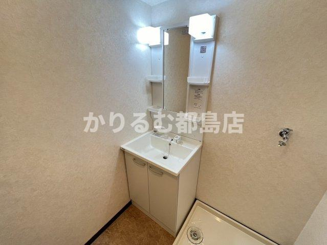 都島リバーサイドの洗面所