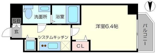 クリスタルグランツ西本町の間取り|クリスタルグランツ西本町　開放感ある間取り