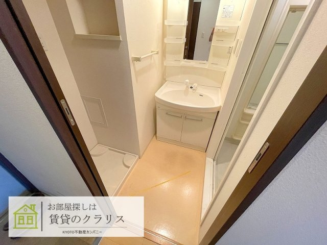 アルファ長岡天神の洗面所