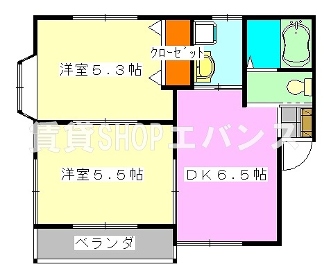 【間取り】 | エンブレイス・パレス