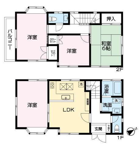 【間取り】 | ◆保土ヶ谷区常盤台　中古戸建◆