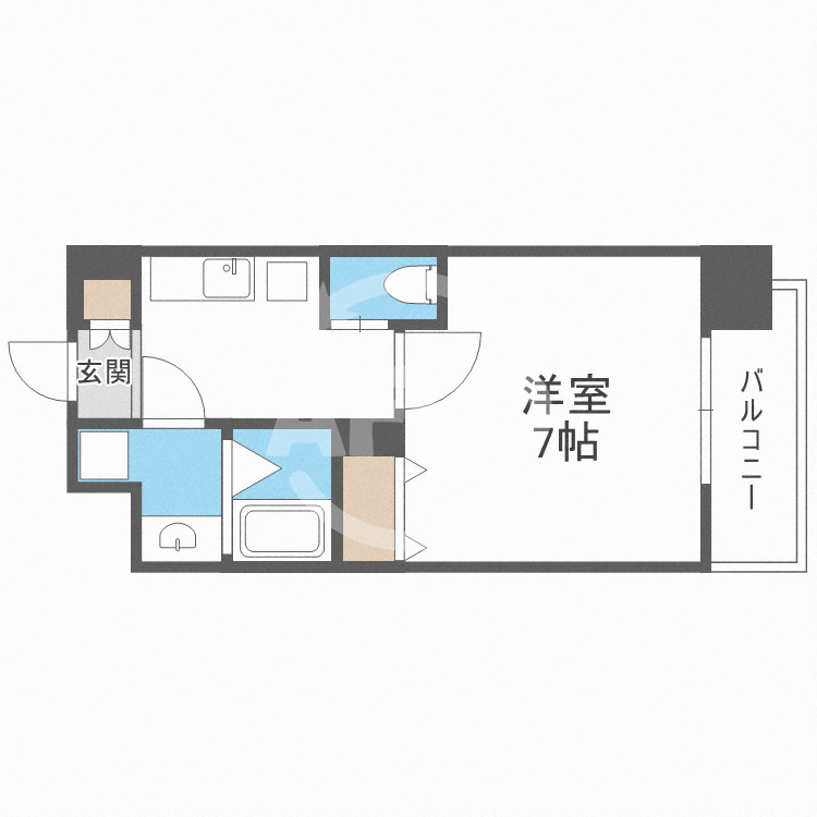 BPRレジデンス福島の間取り|BPRレジデンス福島　間取り
