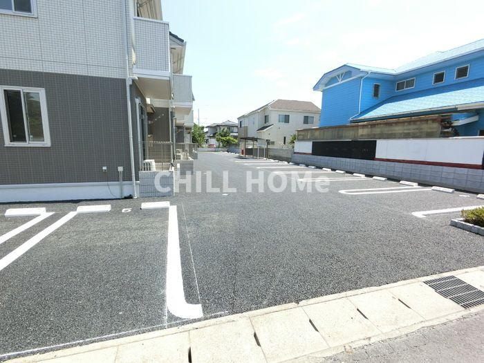 Wisteria Mitsumataの駐車場|当社、チルホームのHPもご覧ください(^^)/物件情報多数♪
