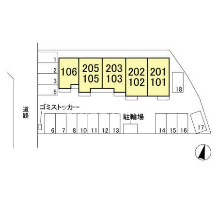 Wisteria Mitsumataの区画図|当社、チルホームのHPもご覧ください(^^)/物件情報多数♪