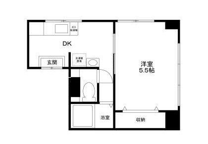 千石柳澤マンションの間取り|間取りです。