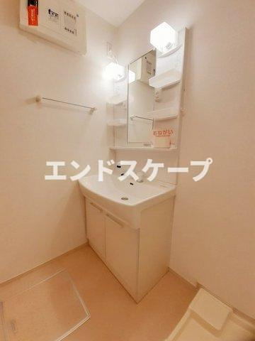 ピアチェーレ野中Ａの洗面所|高崎、前橋のお部屋探しはエンドスケープまで！お客様の理想お聞かせ下さい♪