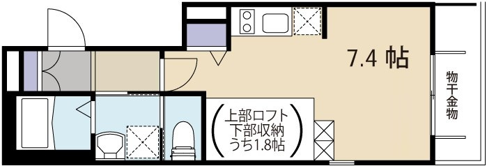 エスパーダ新井薬師 の間取り|間取りです。