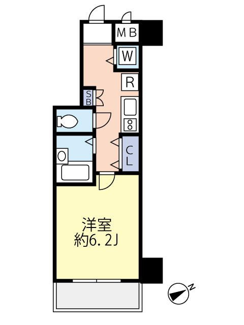 グランヴァン東中野Ⅲの間取り