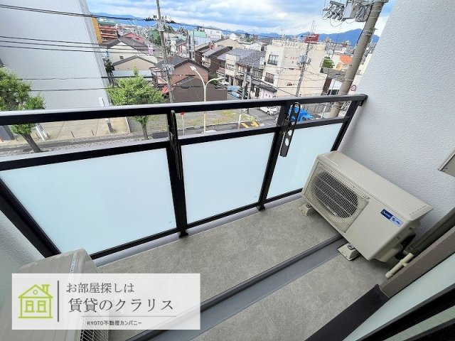 サンクチュアリ御池御前のバルコニー