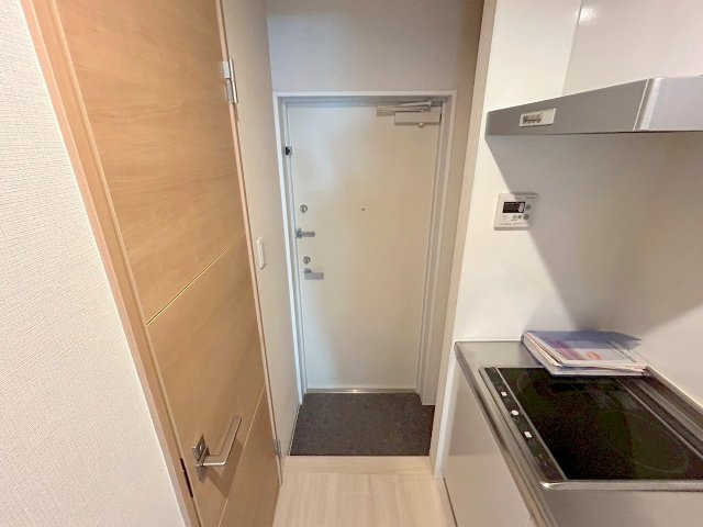 AILE上新庄の玄関