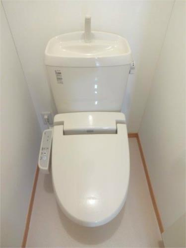 ハウス丸山台のトイレ|写真：設備同仕様の別物件です