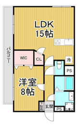 エフコート甲陽園東山の間取り