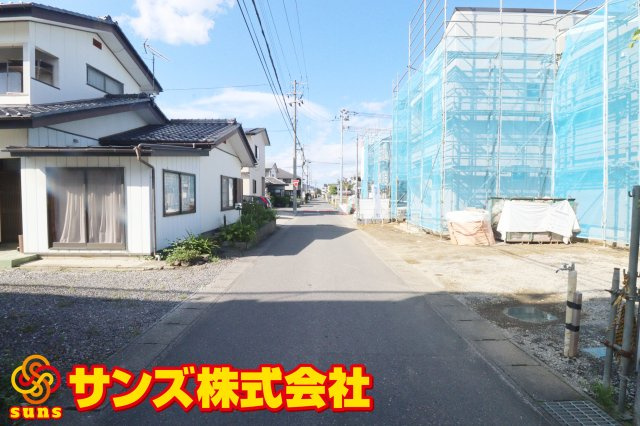 郡山市静西１丁目　　　１号棟　　　大成小学校、郡山第７中学区　の外観|西側前面道路