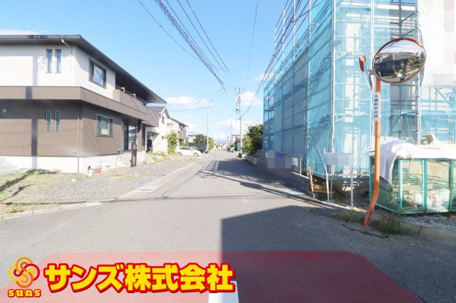 郡山市静西１丁目　　　１号棟　　　大成小学校、郡山第７中学区　の外観|北側前面道路