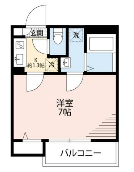 アーブル目黒の間取り|間取りです。