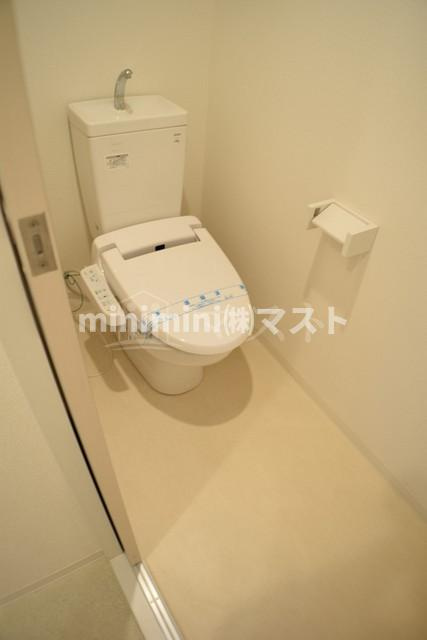 大阪市西区南堀江１丁目の賃貸マンションのトイレ