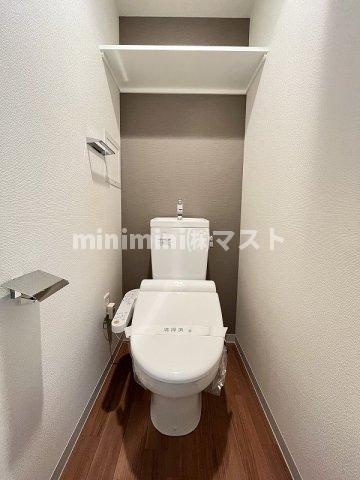 大阪市西区江戸堀３丁目の賃貸マンションのトイレ