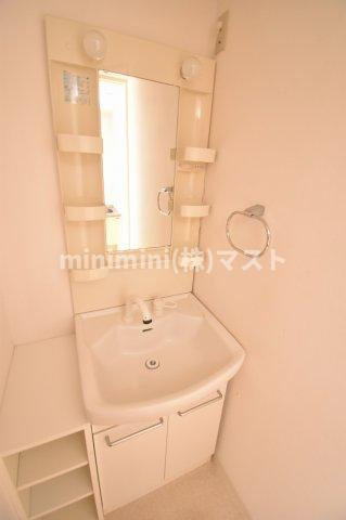 大阪市東成区東小橋１丁目の賃貸マンションの洗面所