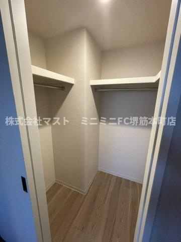 大阪市中央区谷町６丁目の賃貸マンションの収納