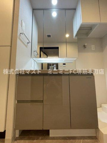 大阪市中央区谷町６丁目の賃貸マンションのキッチン