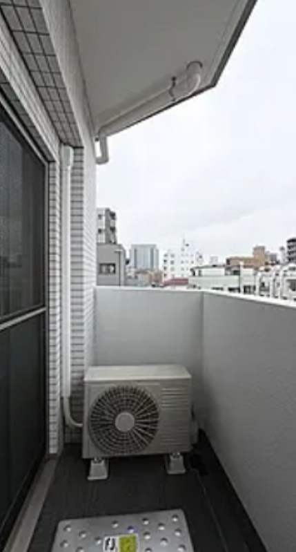 AZEST東陽町のバルコニー