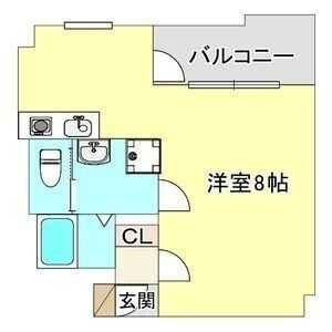 ウェルバート瓜破の間取り