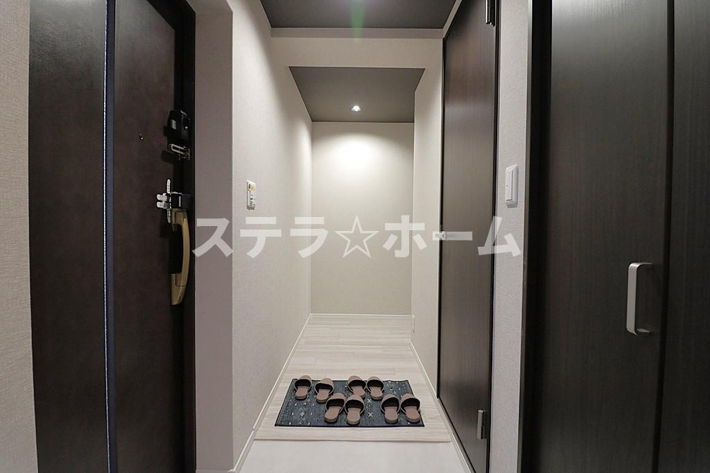 キングスクエア北大阪パークフェリスⅠの玄関|きれいな玄関です
