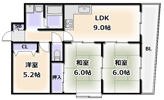 【間取り】 | ライフステージヨシダ