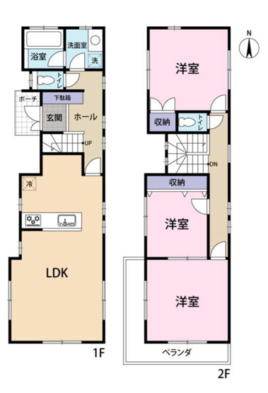 【間取り】 | 3LDKは、リビングダイニングキッチンと3つの居室がある間取り。ファミリー層に非常に人気の高い間取りで、広々としたリビングで家族団らんを楽しみ、個室でプライベートな時間も確保できるのが大きな魅力です。