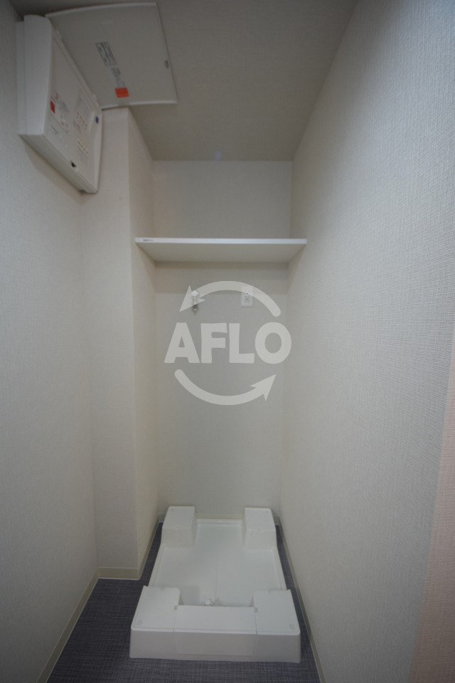 ローズコーポ堺筋本町の設備|ローズコーポ堺筋本町　洗濯機置き場