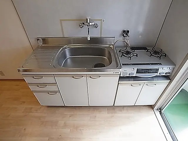 神戸市灘区篠原中町６丁目の賃貸マンションのキッチン