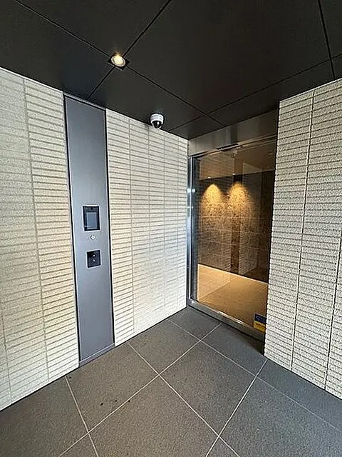 神戸市東灘区森北町４丁目の賃貸マンションのロビー