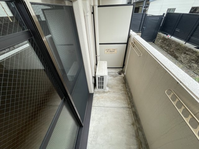 ジェヌイン本山のバルコニー