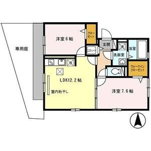 神戸市東灘区魚崎西町４丁目のアパートの間取り