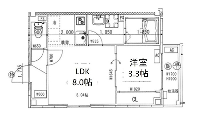 【間取り】 | ARCA豊中曽根
