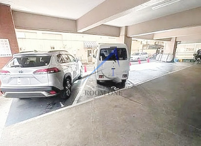 雷門永谷マンションの駐車場|駐車場です。