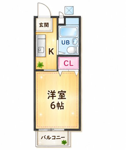 ニューシャングリラの間取り|間取りです。