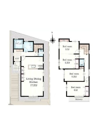 【間取り】 | ◆保土ケ谷区今井町新築戸建て　A号棟◆