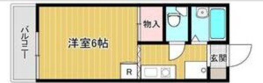 クイーンハイツ青山Aの間取り