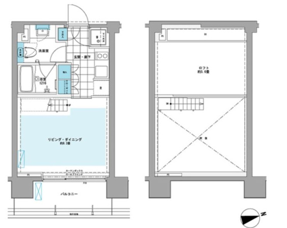 プライムアーバン芝浦LOFT