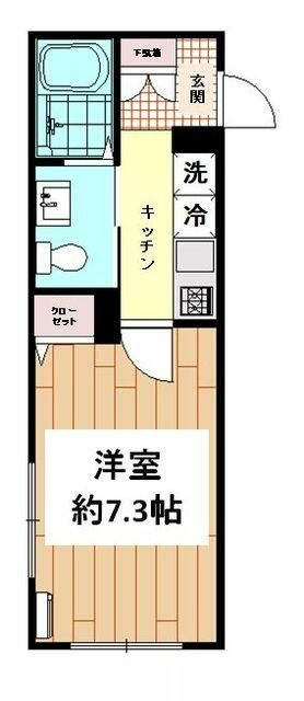 プルメリアの間取り|間取りです。