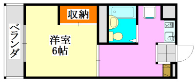 【間取り】 | リジェール大久保Ⅲ
